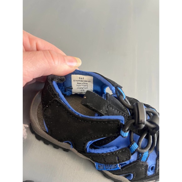 Northside toddler water shoes Burke II size 6 boys blue and black - Picture 4 of 5